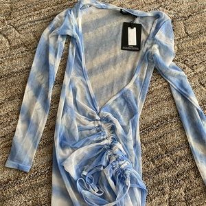 Sheer swimwear dress PLT